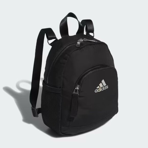 adidas Handbags - Adidas LINEAR MINI BACKPACK Black Unisex Training Sporty